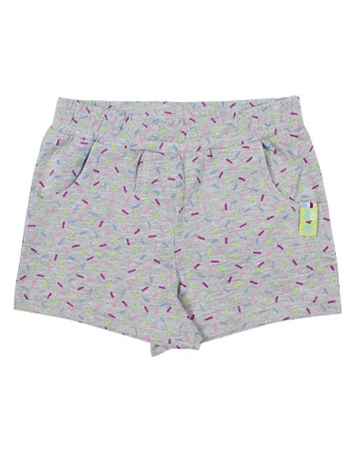 CRB wear / CSK 7756-1 Шорты для девочки, серый меланж/Ex.Cherubino  фото 2
