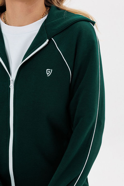 Толстовка GO F4081/25-02.164-170 изумрудный - Pirs фото 4