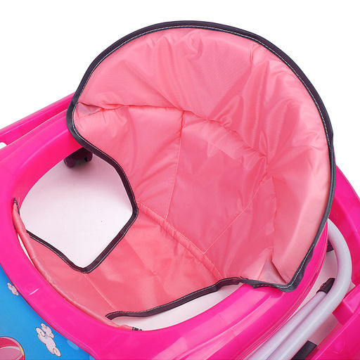 Ходунки "Веселые игрушки" (цвет розовый)