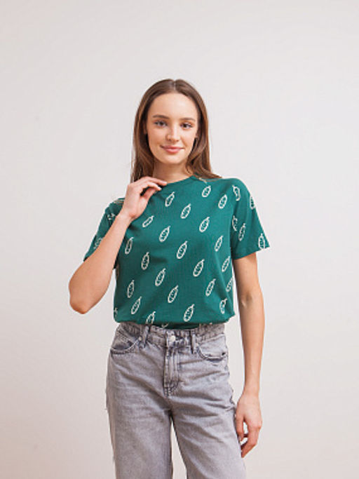 Футболка ЗАПОРОЖЕЦ Ogurchik GREEN AOP  фото 9