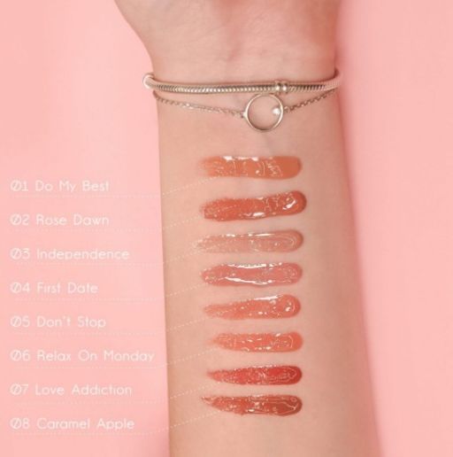 RELOUIS Блеск для губ Paradiso с влажным финишем тон 04 First Date  фото 3