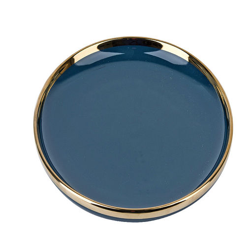 Тарелка "Royal line. Midnight Blue" 20,5*20,5*3см. (min6) (транспортная упаковка)