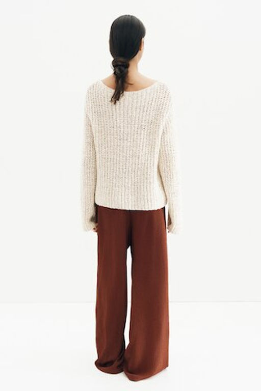 Pantal?n texturizado con cord?n de ajuste - H&m фото 7