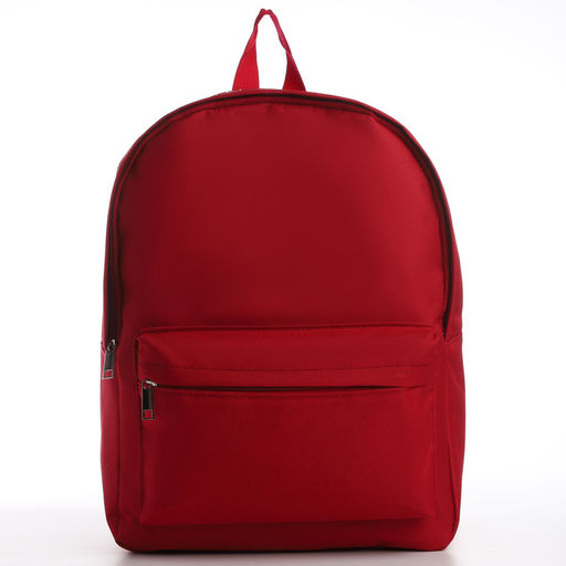 Рюкзак текстильный с печатью на верхней части SORRY, 38х29х11 см, бордовый - Nazamok фото 6