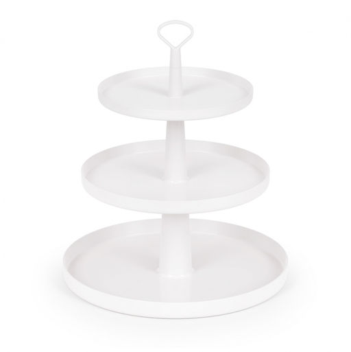 Фруктовница 3-ярусная п/эт. "Феерия" (белый)