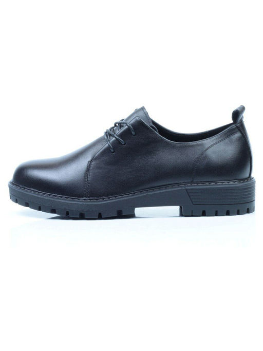 03-5155-1 BLACK Полуботинки женские - No name фото 8