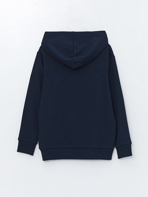 Kap??onlu Spider-Man Bask?l? Erkek ?ocuk Sweatshirt