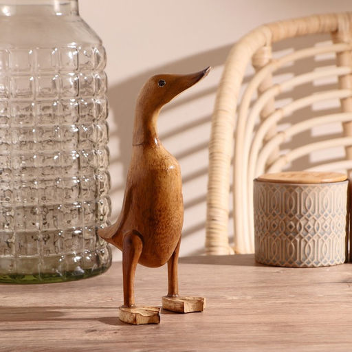 Сувенир «Утка простая», дерево, 13×12×23 см