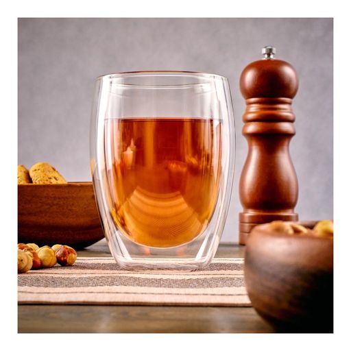 Набор стаканов Walmer King 2 шт. с двойными стенками, 0.35 л, цвет прозрачный  фото 8