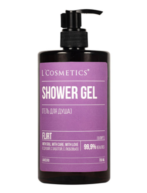 Парфюмированный гель для душа The Art of Beauty Flirt с экстрактом амаранта - L'cosmetics фото 2