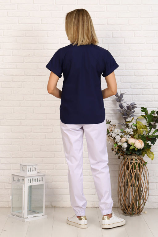 Куртка женская 189 ТС. Цвет: темно-синий - Стильб фото 3