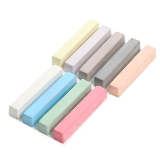 Цена за 5 шт. Мелки цветные школьные, набор 9 шт. «Щенячий патруль», прямоугольные