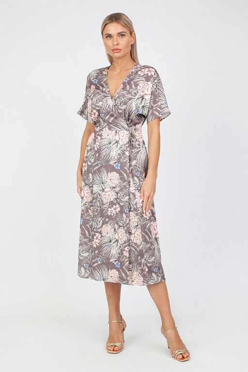 5-3037/794-3404-2 Платье принт Пионы - Serginnetti фото 7