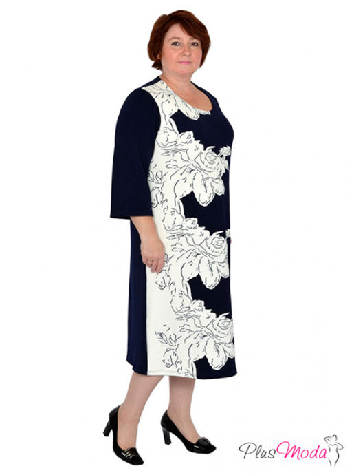 Платье Модель №500 размеры 44-82 - Plusmoda фото 8