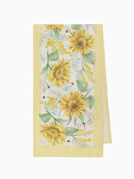 Дорожка Этель Солнечные цветы, 40?146 см, 100% хлопок, саржа 190 г/м?