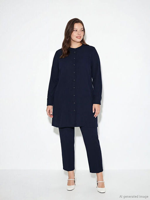 Hakim Yaka Kad?n G?mlek Tunik