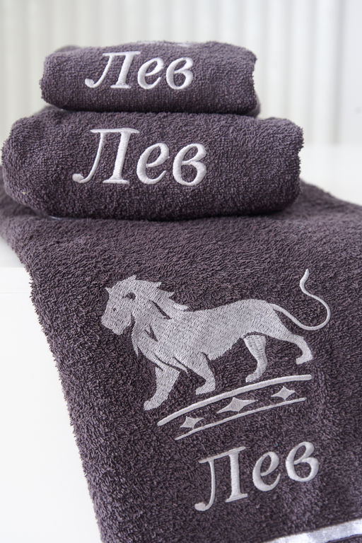 14418/10 Знаки зодиака полотенце махровое плотность 350гр