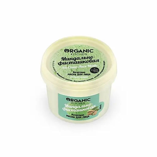 NS "Organic Kitchen" для лица Маска Йогуртовая "Миндально-фисташковая" (100мл).12