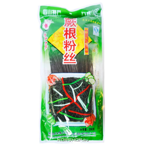 Лапша Черная фунчоза из папоротника, Китай, 180 г