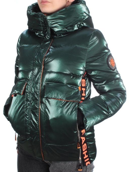 8096 DK. GREEN Куртка зимняя женская JARIUS (200 гр. холлофайбера) - Fashion фото 3