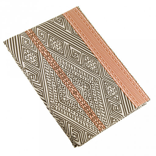 "Африканские прерии" Скатерть 200х145см, длина стола до 160см, на 6-8 персон, хлопок "Премиум" 186г/м2, "Домашняя мода" (Россия)