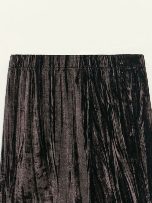 Широкие брюки из бархата / Zarina