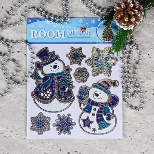 Наклейка новогодняя 18х23 Новый год / 610-279 /уп 12/300/ - Галеонтрейд фото 2