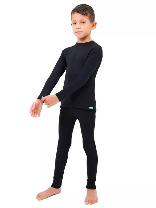 Комплект термобелья SAIMAA_X-LINE детский, черный