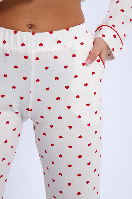 Пижама женская Сердца 46676 - Modalina фото 9