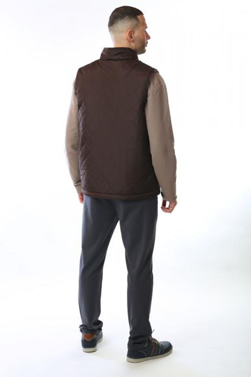 Жилет арт.1184221-20 МАРКО коричневый - Altro фото 4