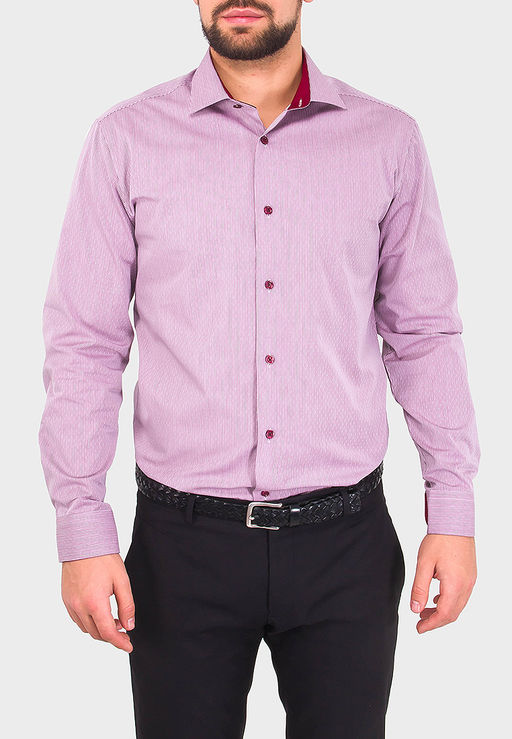 Сорочка мужская длинный рукав GREG 661/131/8220/ZV/1  фото 8