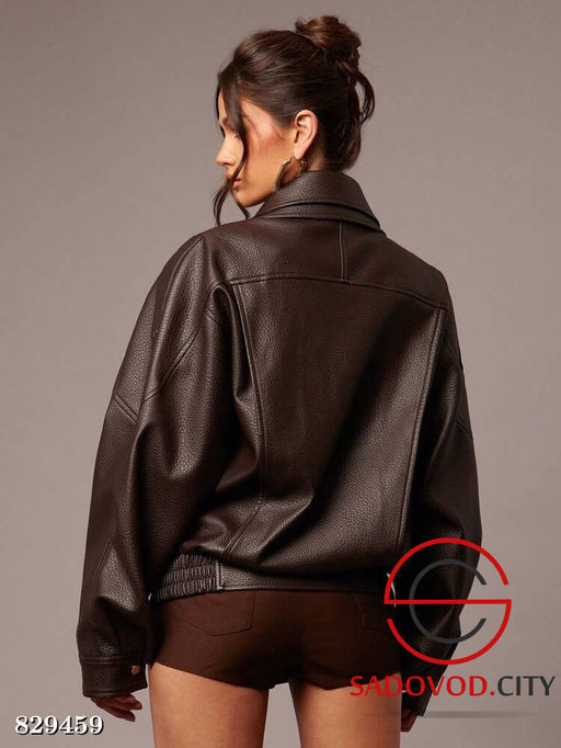 Кожаная куртка весенняя