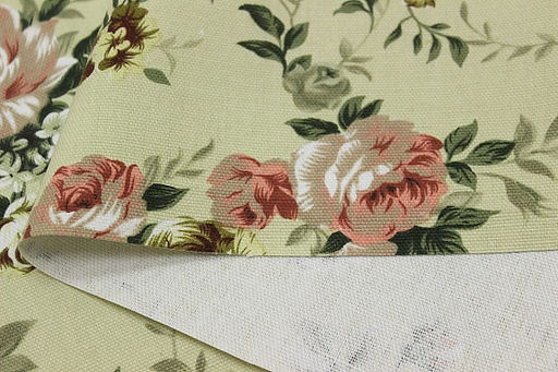 Ткань интерьерная Рауза цв.бл.оливково-бежевый, ш.1.48м, хл-80%, п/э-20%, 265гр/м.кв - Купава фото 6