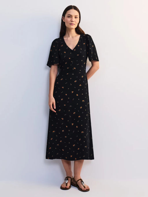 Платье миди с треугольным вырезом ZR2605012914-229 / Zarina  фото 4