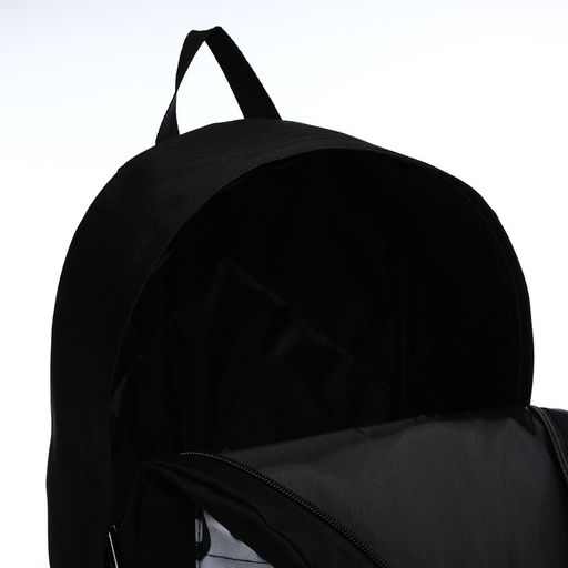 Рюкзак молодёжный Леопард, 33х13х37, отд на молнии, н/карман, чёрный - Nazamok фото 6