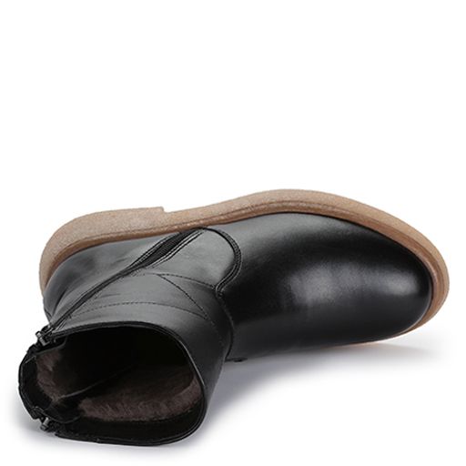 Полусапоги женские с натуральным мехом - Riconte фото 5