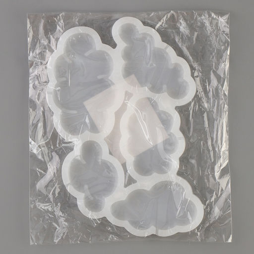 Молд силиконовый «Облака» 15,5 х 10,5 х 0,5 см