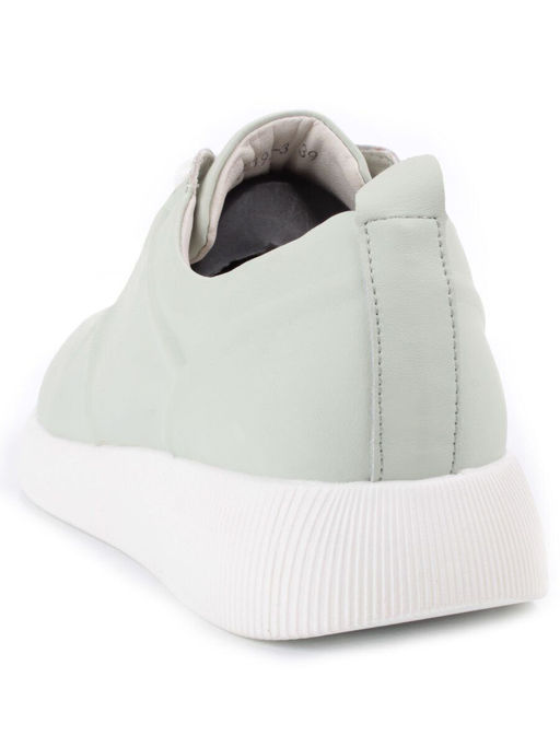 05-PDL195-3 LT. GREEN Кроссовки женские (натуральная кожа) - Фабричный китай фото 21