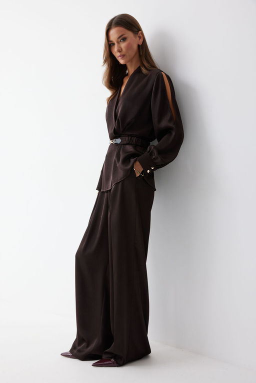 Костюм LYUSHe 4227 коричневый  фото 2