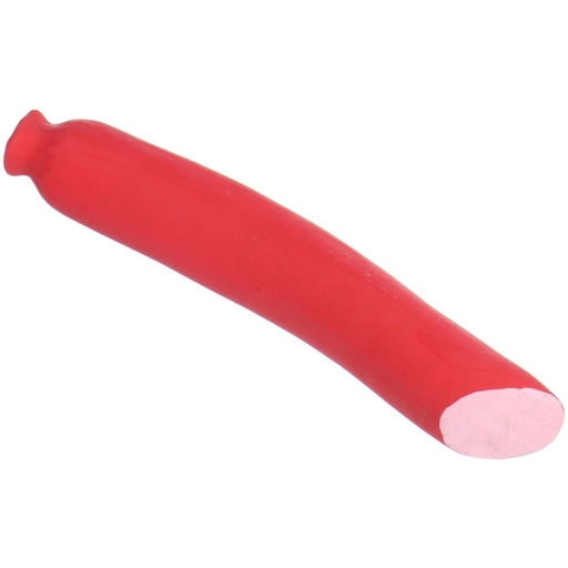 Цена за 2 шт. Игрушка резиновая для собак с пищалкой "МОЙ БРО", сосиска, 22*4*3см (лейбл)