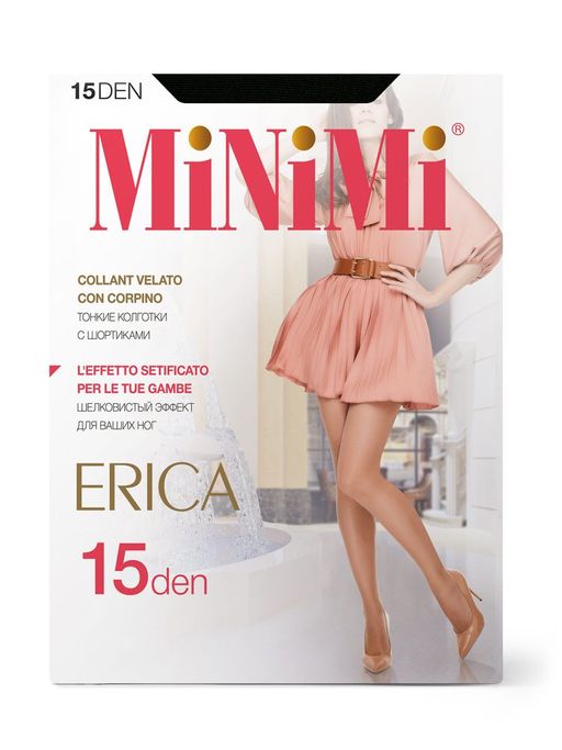Колготки Minimi ERICA 15 (акция) - nero  фото 4