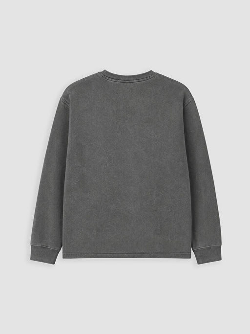 Bisiklet Yaka Erkek ?ocuk Sweatshirt - Waikiki фото 3