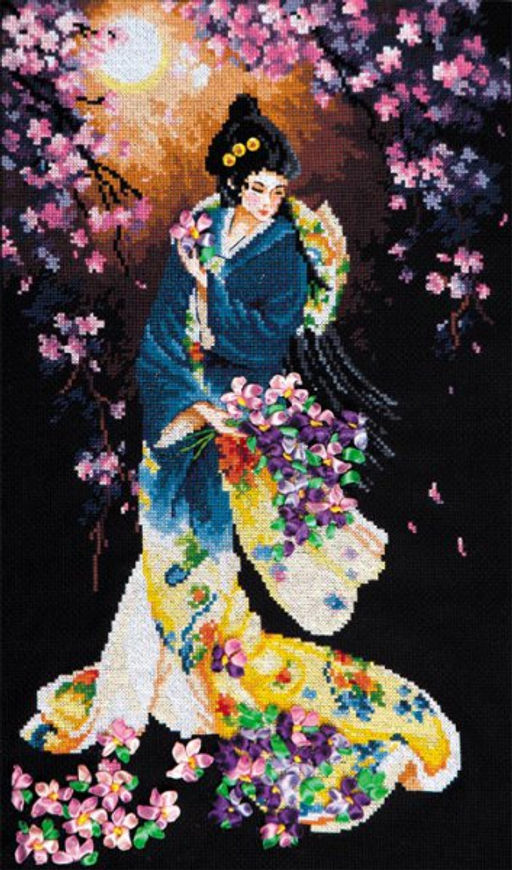 Набор для вышивания ЧУДЕСНАЯ ИГЛА арт.83-03 Бархат ночи 27х43см