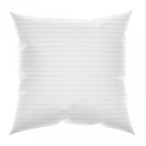 Наволочка 70х70см "Подснежник", с клапаном-запахом 26см, страйп-сатин отбеленный, полоса 3см, 140г/м2, хлопок 100%, упаковка ПП 22х30см, "Домашняя мода" (Россия)