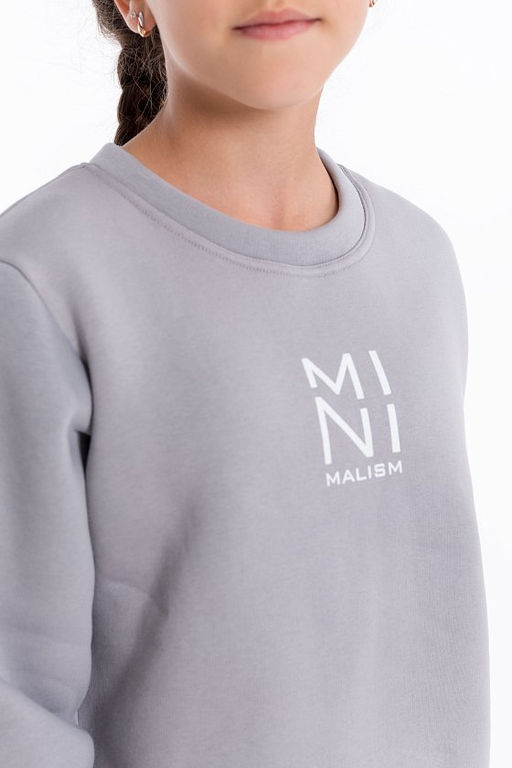 Костюм М224076Па серый