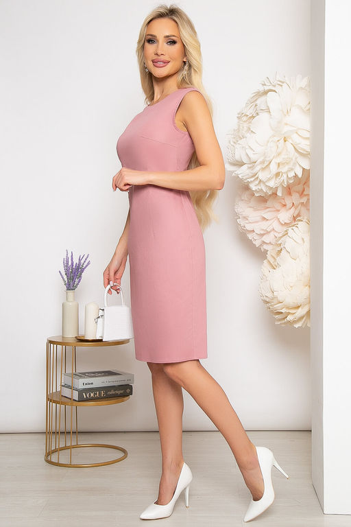 Платье футляр Сильвия(фуксия) П5702 - Lt collection фото 15