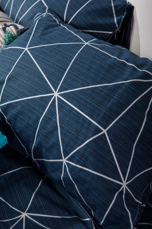 КПБ Грани Н поплин + серебро