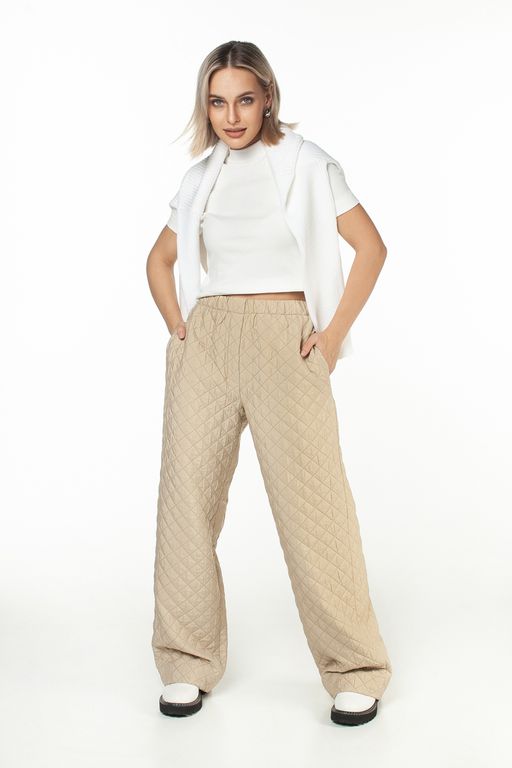 Брюки прямые TR008_BGE - Rise фото 4