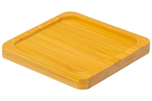 Банка д/сыпучих продуктов 300 мл 12*9*9,5 см Тропики с ложкой, откидной бамбуковой крышкой - Elan gallery фото 7