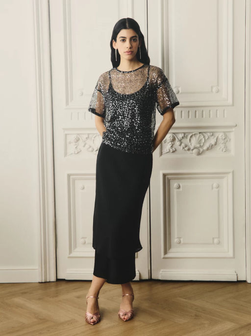 Топ из пайеток / Zarina